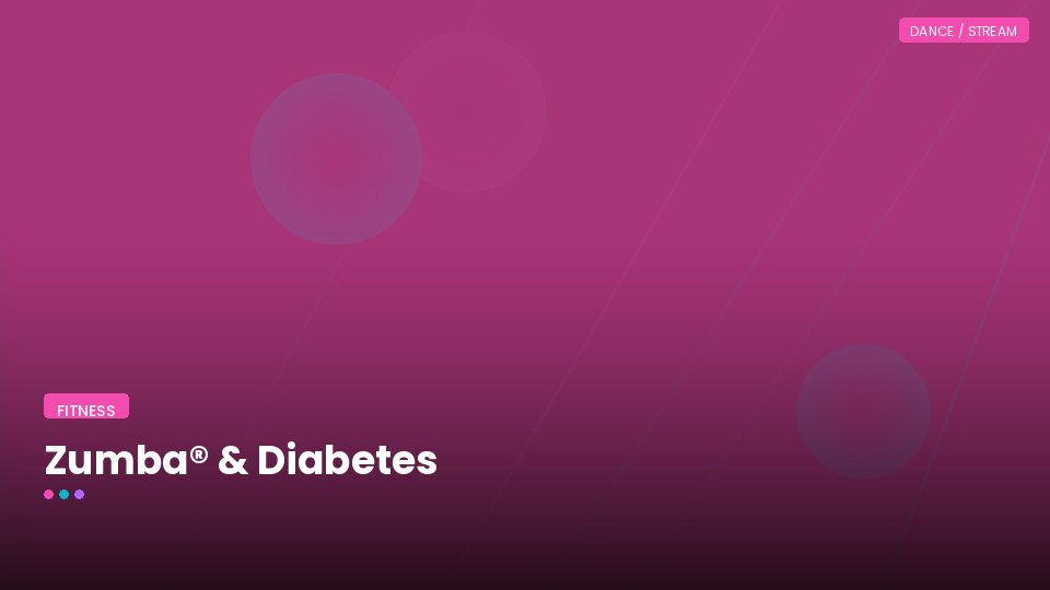 Zumba® & Diabetes